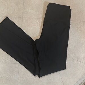 Athleta Midnight Black Leggings elation shimmer